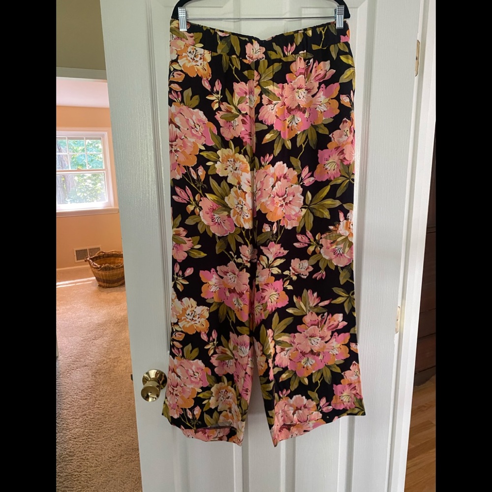 LOFT wide leg soft pants size XL